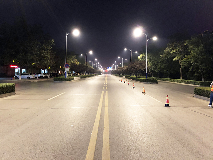 桓臺縣漁洋街、中心大街路燈節(jié)能改造工程
